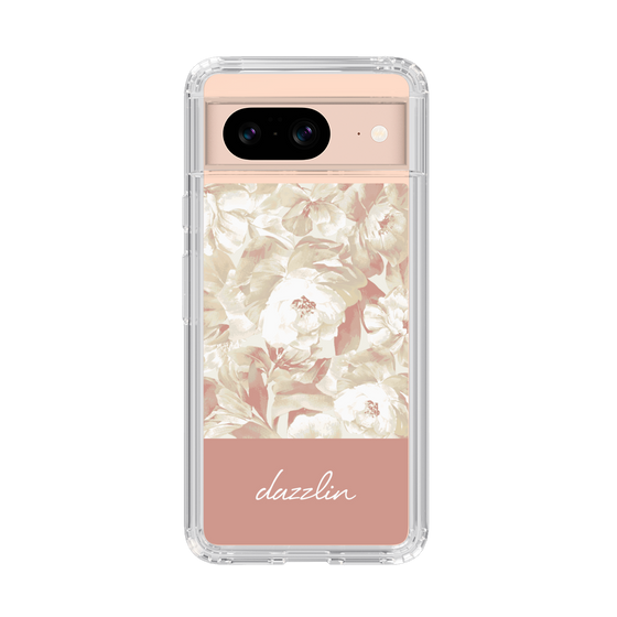 Slim Protection Case［ dazzlin - PaintFlower - Pink ］