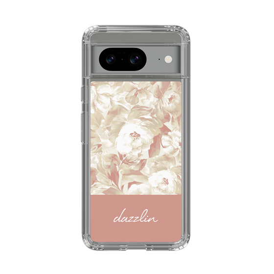 Slim Protection Case［ dazzlin - PaintFlower - Pink ］