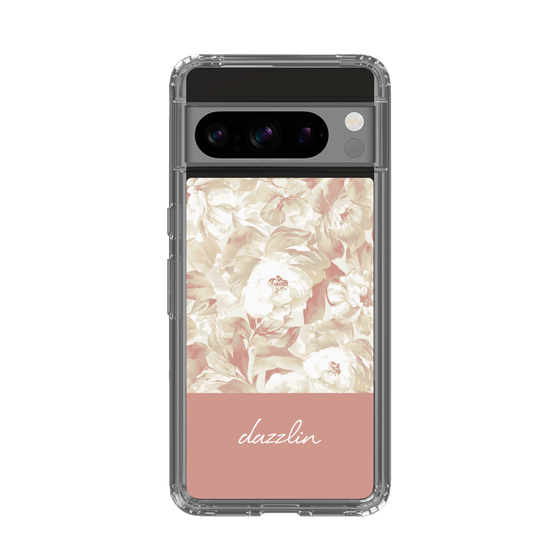 Slim Protection Case［ dazzlin - PaintFlower - Pink ］