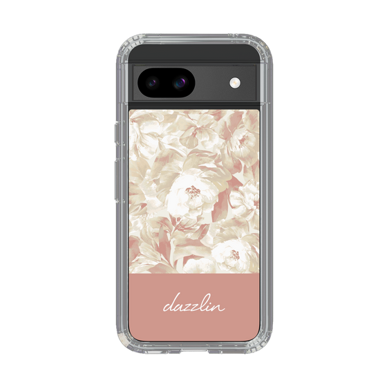 Slim Protection Case［ dazzlin - PaintFlower - Pink ］