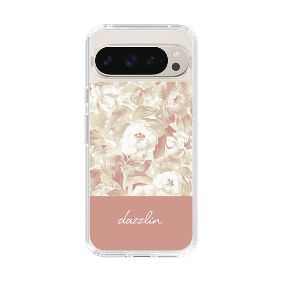 Slim Protection Case［ dazzlin - PaintFlower - Pink ］