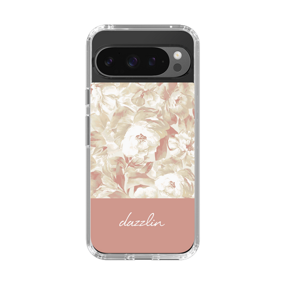 Slim Protection Case［ dazzlin - PaintFlower - Pink ］