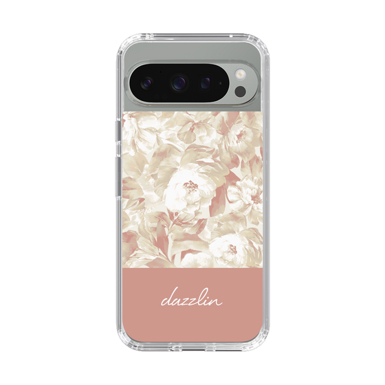 Slim Protection Case［ dazzlin - PaintFlower - Pink ］