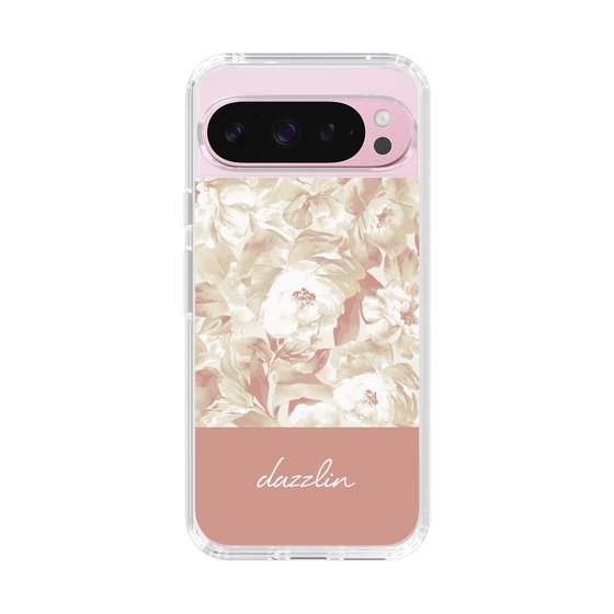 Slim Protection Case［ dazzlin - PaintFlower - Pink ］