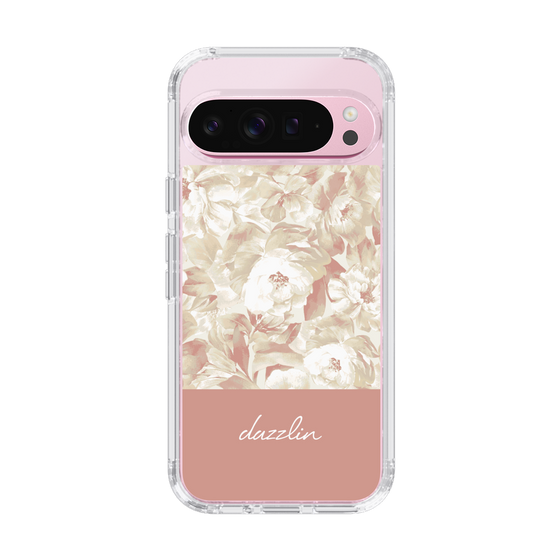 Slim Protection Case［ dazzlin - PaintFlower - Pink ］