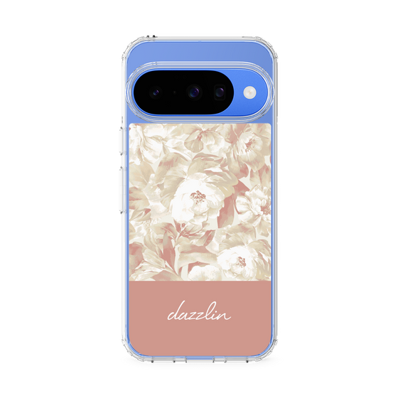 Slim Protection Case［ dazzlin - PaintFlower - Pink ］