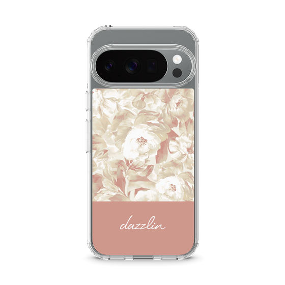 Slim Protection Case［ dazzlin - PaintFlower - Pink ］