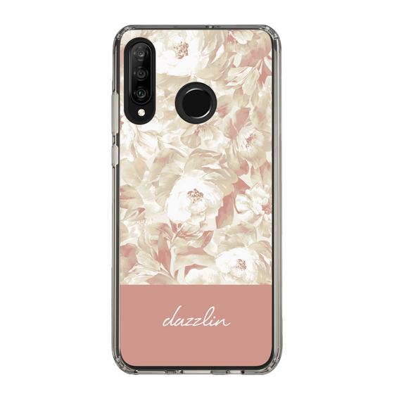 Slim Protection Case［ dazzlin - PaintFlower - Pink ］