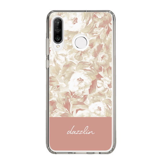 Slim Protection Case［ dazzlin - PaintFlower - Pink ］