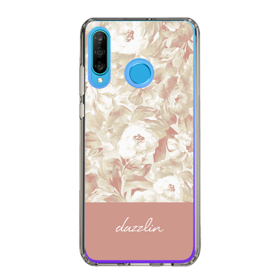Slim Protection Case［ dazzlin - PaintFlower - Pink ］