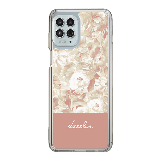 Slim Protection Case［ dazzlin - PaintFlower - Pink ］