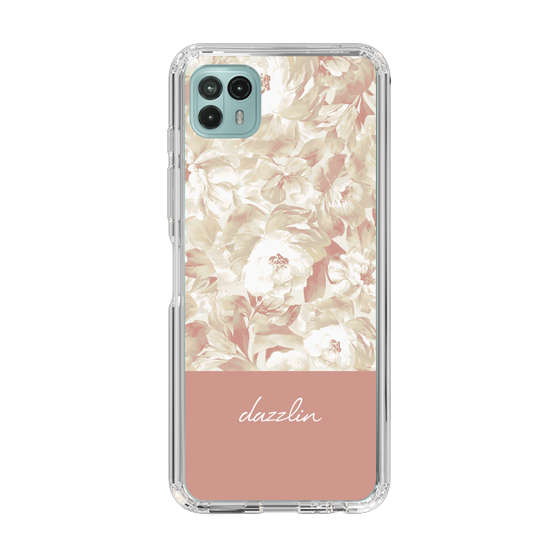 Slim Protection Case［ dazzlin - PaintFlower - Pink ］
