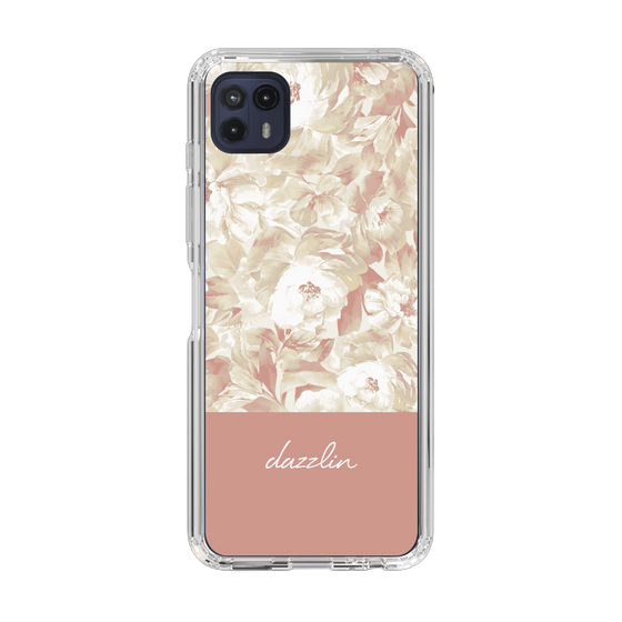 Slim Protection Case［ dazzlin - PaintFlower - Pink ］