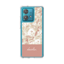 Slim Protection Case［ dazzlin - PaintFlower - Pink ］