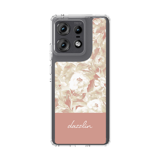 Slim Protection Case［ dazzlin - PaintFlower - Pink ］