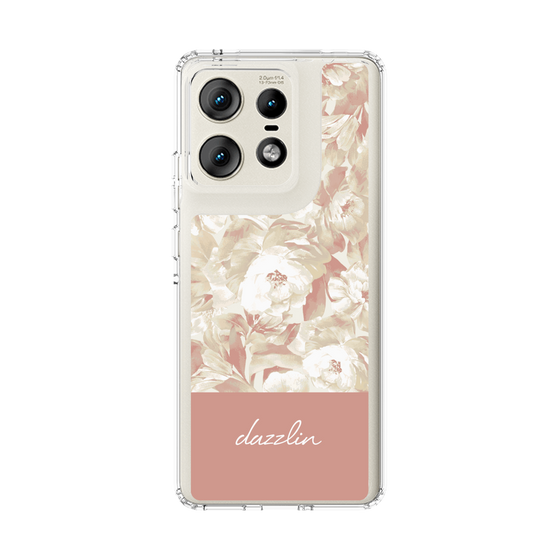 Slim Protection Case［ dazzlin - PaintFlower - Pink ］