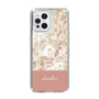 Slim Protection Case［ dazzlin - PaintFlower - Pink ］
