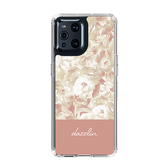 Slim Protection Case［ dazzlin - PaintFlower - Pink ］