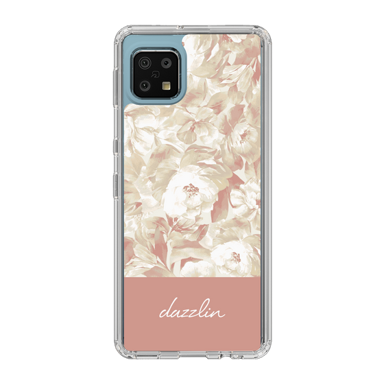 Slim Protection Case［ dazzlin - PaintFlower - Pink ］