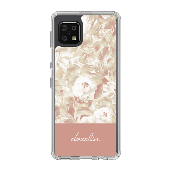 Slim Protection Case［ dazzlin - PaintFlower - Pink ］