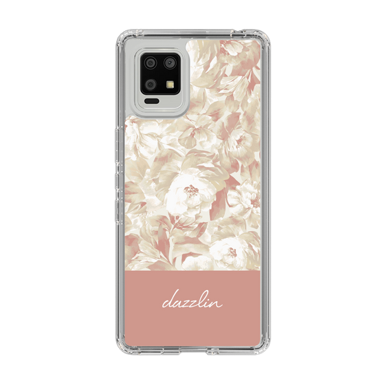 Slim Protection Case［ dazzlin - PaintFlower - Pink ］