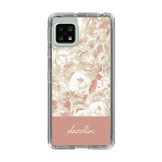 Slim Protection Case［ dazzlin - PaintFlower - Pink ］