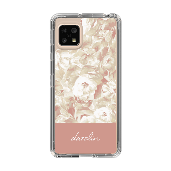 Slim Protection Case［ dazzlin - PaintFlower - Pink ］