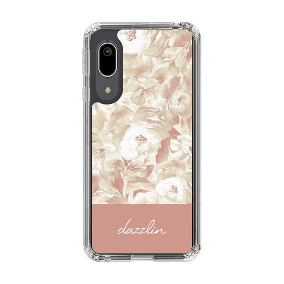 Slim Protection Case［ dazzlin - PaintFlower - Pink ］