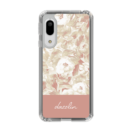 Slim Protection Case［ dazzlin - PaintFlower - Pink ］