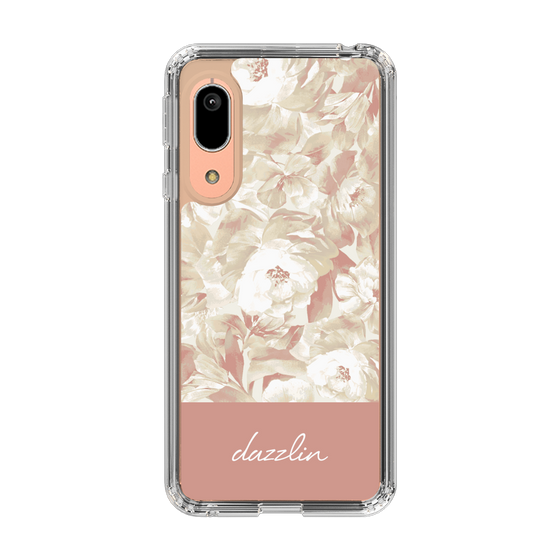 Slim Protection Case［ dazzlin - PaintFlower - Pink ］
