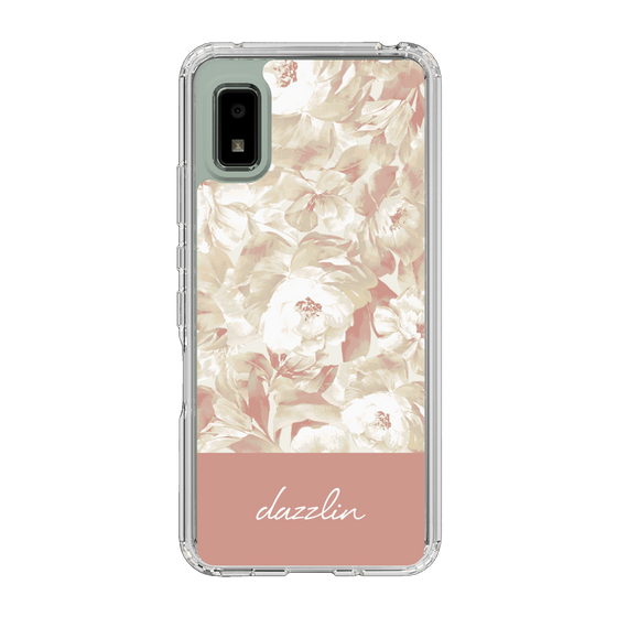 Slim Protection Case［ dazzlin - PaintFlower - Pink ］