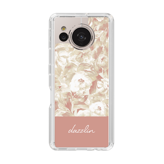 Slim Protection Case［ dazzlin - PaintFlower - Pink ］