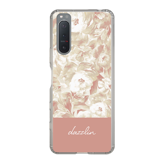 Slim Protection Case［ dazzlin - PaintFlower - Pink ］