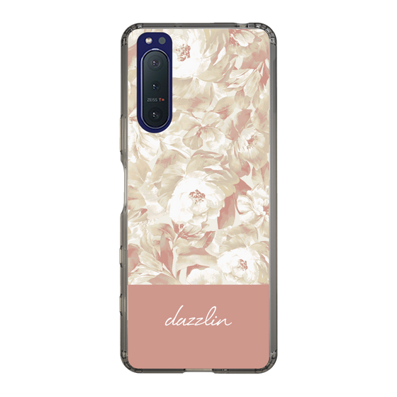 Slim Protection Case［ dazzlin - PaintFlower - Pink ］
