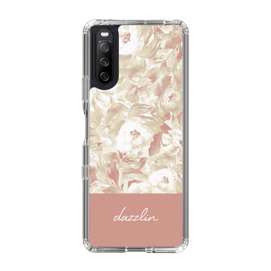 Slim Protection Case［ dazzlin - PaintFlower - Pink ］