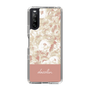 Slim Protection Case［ dazzlin - PaintFlower - Pink ］