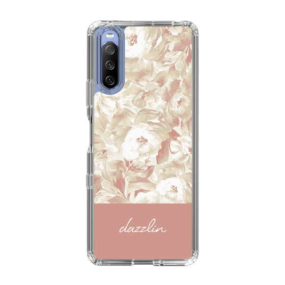 Slim Protection Case［ dazzlin - PaintFlower - Pink ］