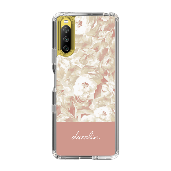 Slim Protection Case［ dazzlin - PaintFlower - Pink ］