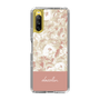 Slim Protection Case［ dazzlin - PaintFlower - Pink ］