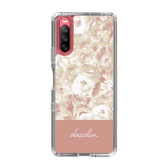 Slim Protection Case［ dazzlin - PaintFlower - Pink ］