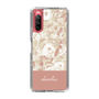Slim Protection Case［ dazzlin - PaintFlower - Pink ］