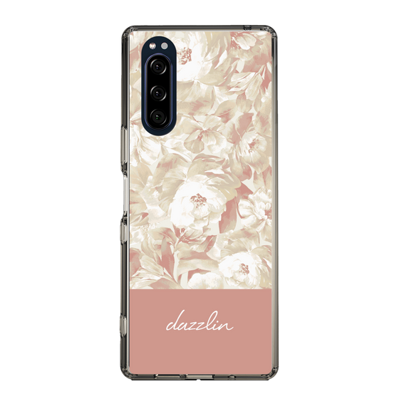 Slim Protection Case［ dazzlin - PaintFlower - Pink ］