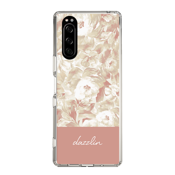Slim Protection Case［ dazzlin - PaintFlower - Pink ］