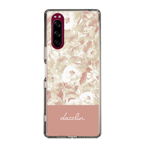 Slim Protection Case［ dazzlin - PaintFlower - Pink ］