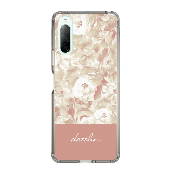 Slim Protection Case［ dazzlin - PaintFlower - Pink ］