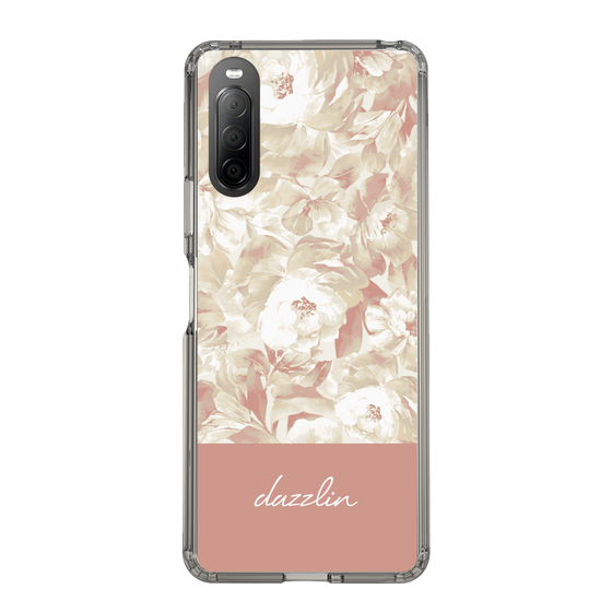Slim Protection Case［ dazzlin - PaintFlower - Pink ］