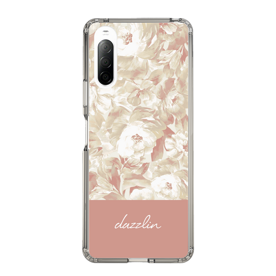 Slim Protection Case［ dazzlin - PaintFlower - Pink ］