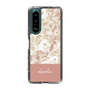 Slim Protection Case［ dazzlin - PaintFlower - Pink ］