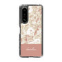 Slim Protection Case［ dazzlin - PaintFlower - Pink ］