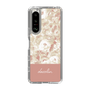 Slim Protection Case［ dazzlin - PaintFlower - Pink ］